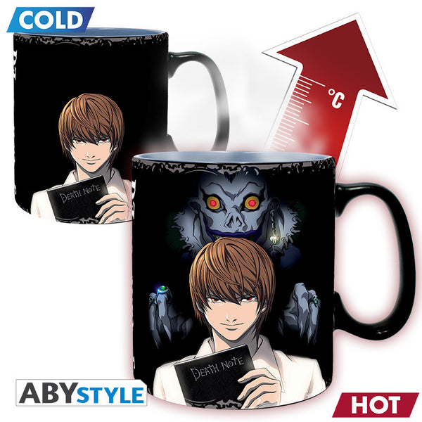 Death Note Coffee Mug Heat Change Kira & L 460 ml
