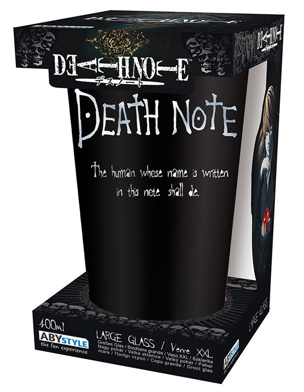 Death Note Large Glass Ryuk 400ml