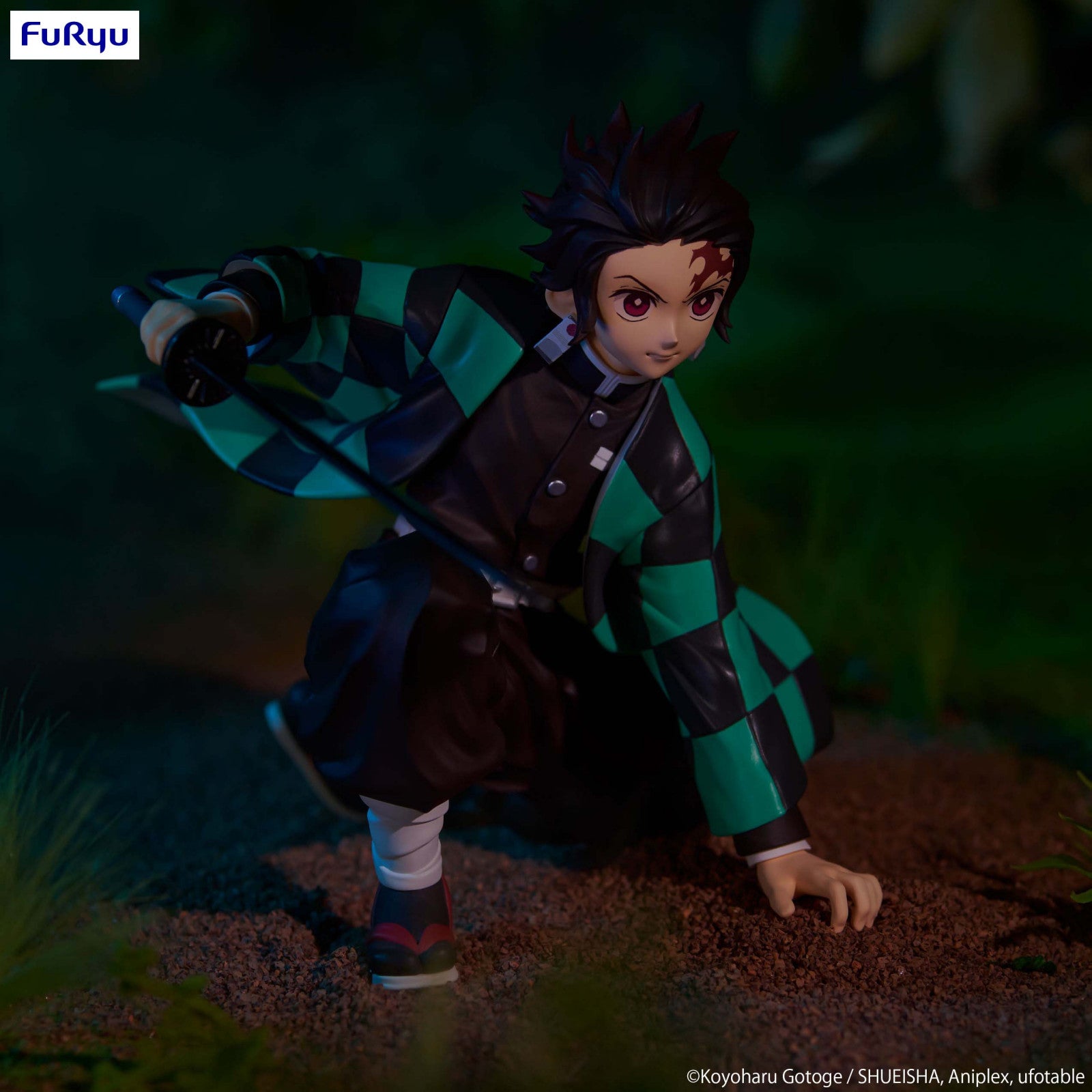 Demon Slayer Kimetsu no Yaiba Noodle Stopper Figure Kamado Tanjiro