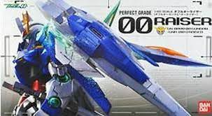 Bandai Gundam 1/60 PG 00 Raiser GN-0000 00 Gundam GNR-010 O Raiser Model Kit