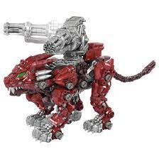 Zoids Wild ZW47 Burning Liger Core Drive Weapon Impact Gatling Set