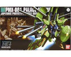 Bandai Gundam 1/144 HGUC PMX-001 Palace Athene