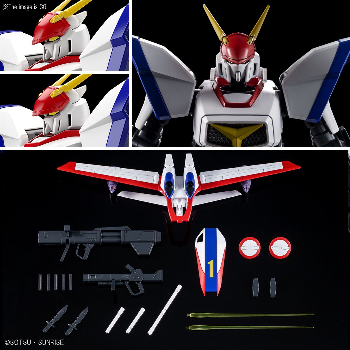 Bandai HG 1/144 DRAGONAR-1 PLUS LIFTER-1