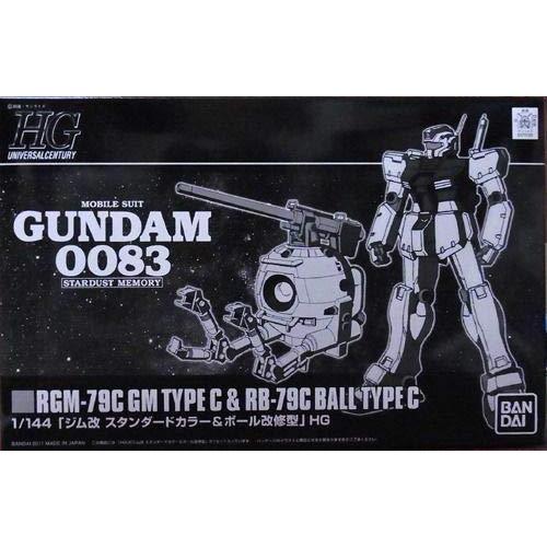 HGUC Gundam 0083 RGM-79C GM Type C & RB-79C Ball Type C