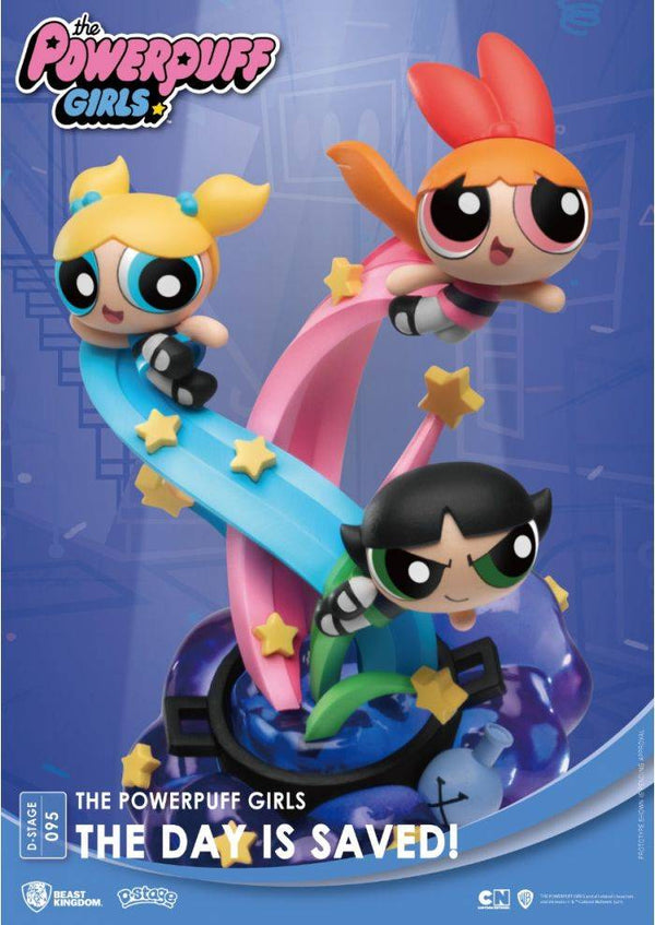 Beast Kingdom Powerpuff Girls - “The Day is Saved” D-Stage DS-095 6” Statue