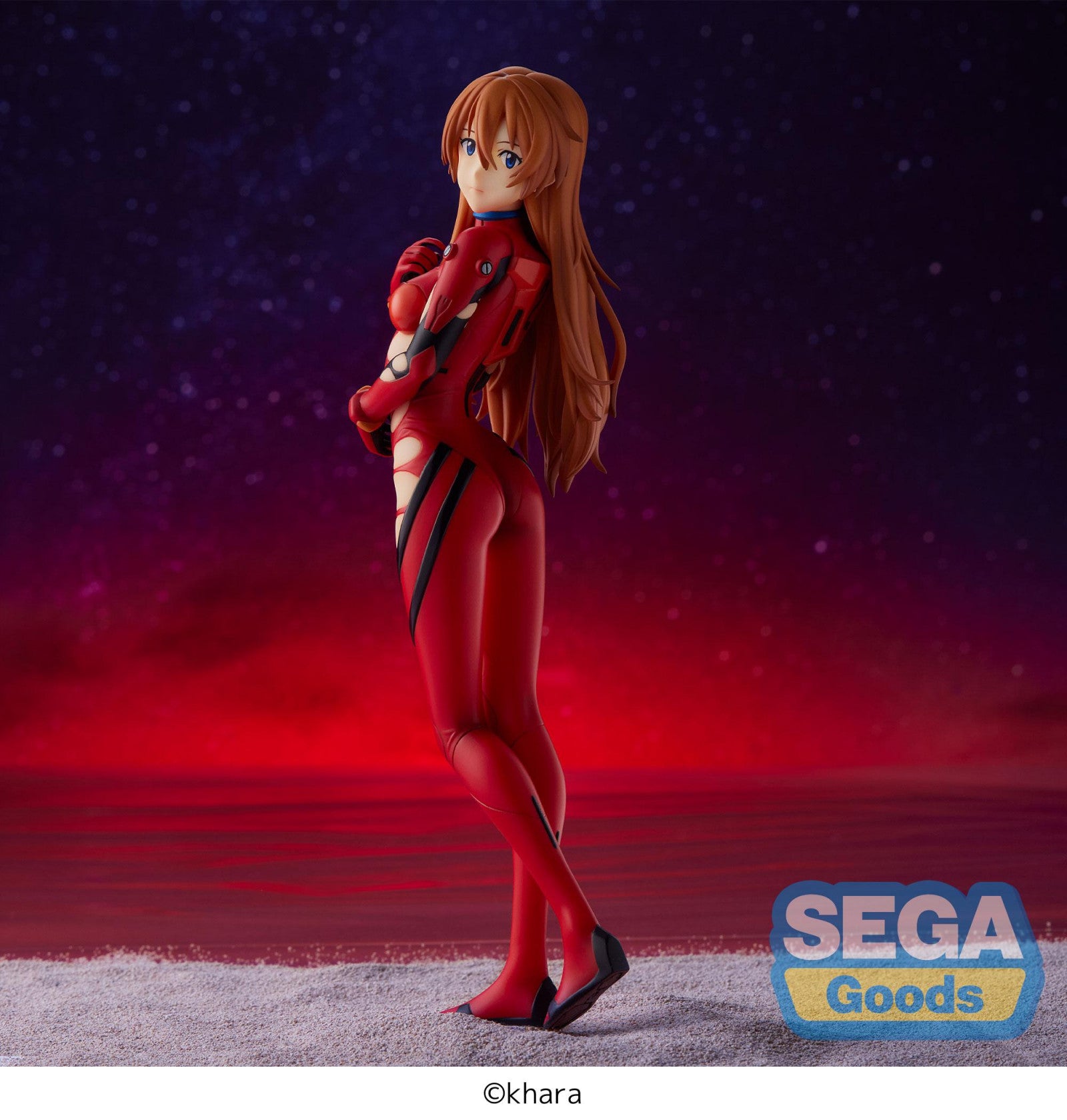 Evangelion 3.0 + 1.0 Thrice Upon a Time: SPM FIGURE - Asuka Langley On the Beach