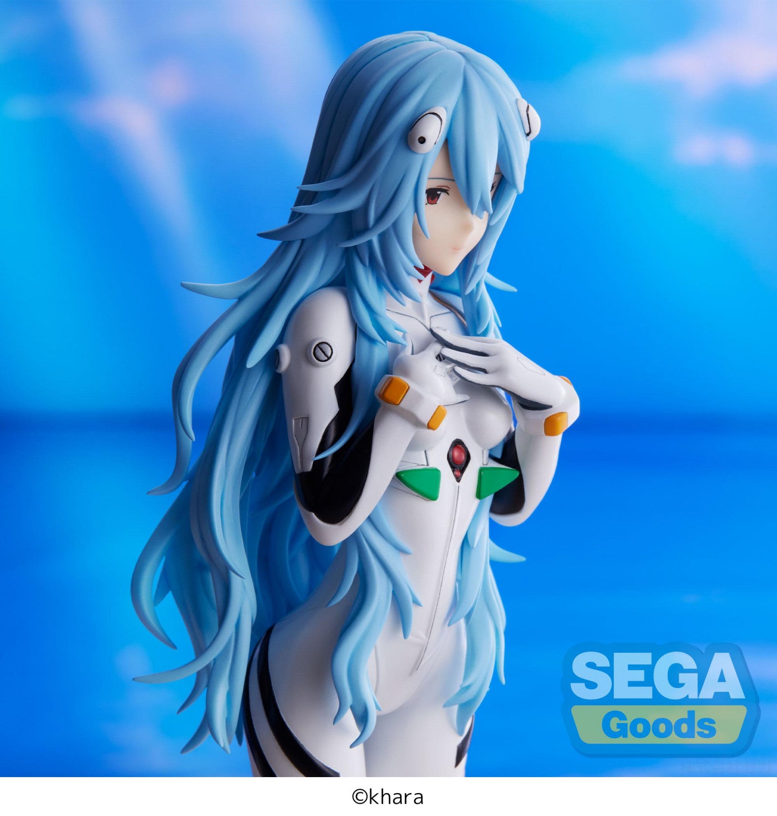 Evangelion 3.0 + 1.0 Thrice Upon a Time SPM Figure Rei Ayanami Long Hair Version