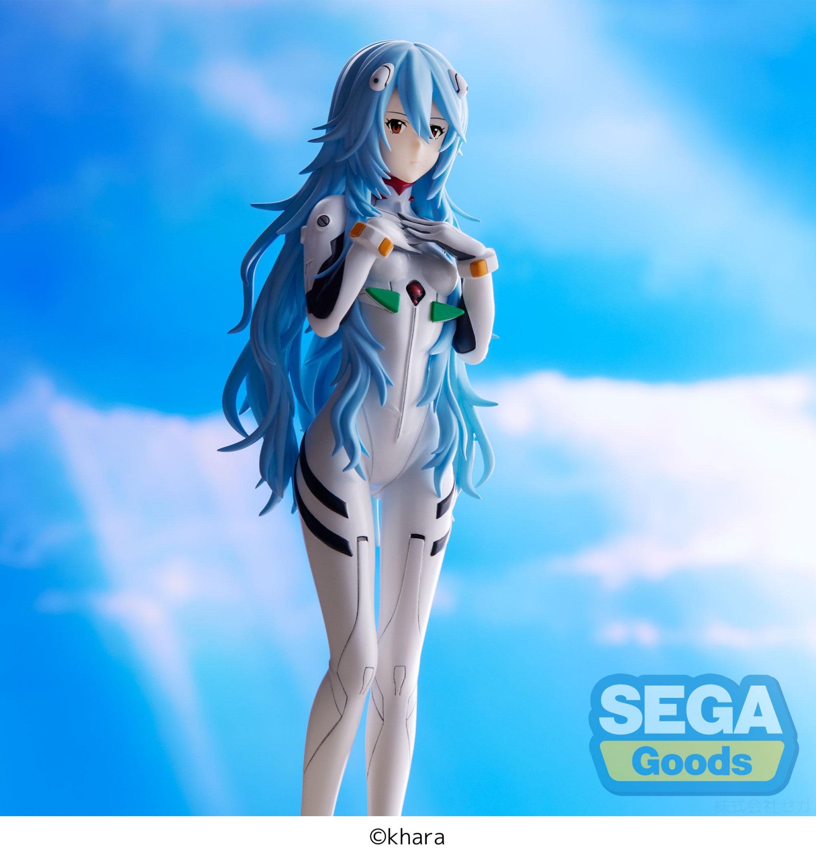 Evangelion 3.0 + 1.0 Thrice Upon a Time SPM Figure Rei Ayanami Long Hair Version