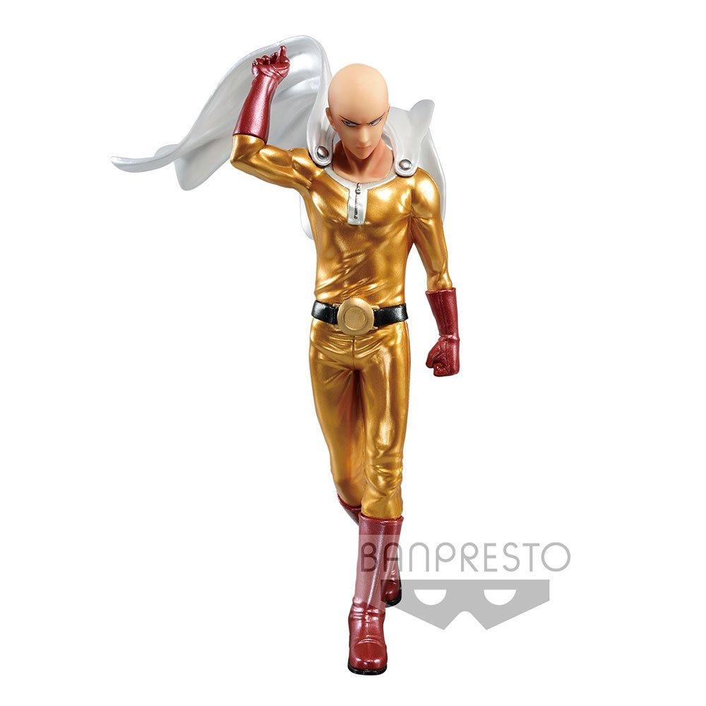 One-Punch Man Saitama Metallic Ver. DXF Premium Statue