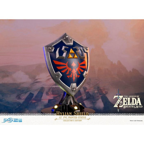 The Legend of Zelda: Breath of the Wild - Hylian Shield Collector Edition 12” PVC Statue