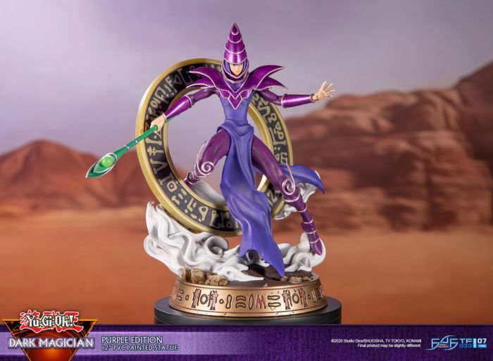 Yu-Gi-Oh! - Dark Magician Purple Edition 12” PVC Statue