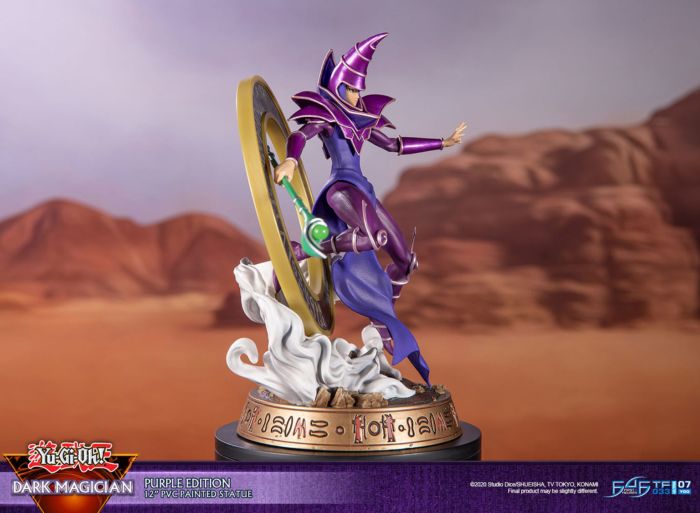 Yu-Gi-Oh! - Dark Magician Purple Edition 12” PVC Statue