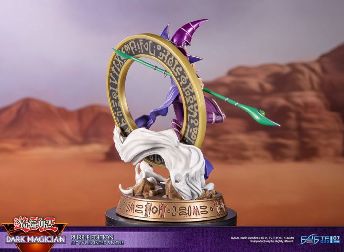 Yu-Gi-Oh! - Dark Magician Purple Edition 12” PVC Statue