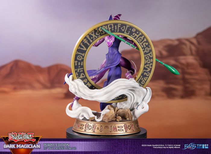 Yu-Gi-Oh! - Dark Magician Purple Edition 12” PVC Statue