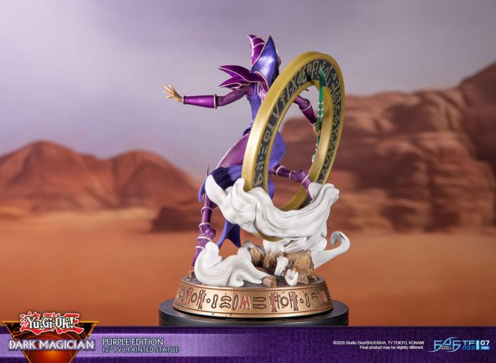 Yu-Gi-Oh! - Dark Magician Purple Edition 12” PVC Statue
