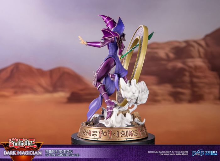 Yu-Gi-Oh! - Dark Magician Purple Edition 12” PVC Statue