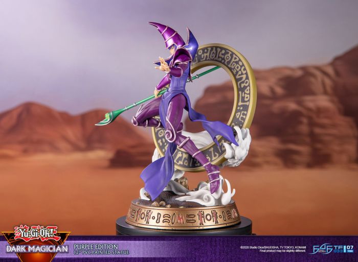 Yu-Gi-Oh! - Dark Magician Purple Edition 12” PVC Statue