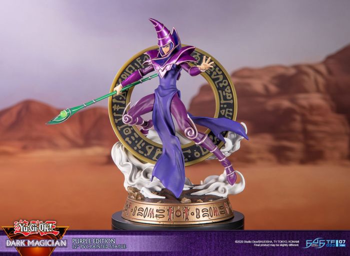 Yu-Gi-Oh! - Dark Magician Purple Edition 12” PVC Statue