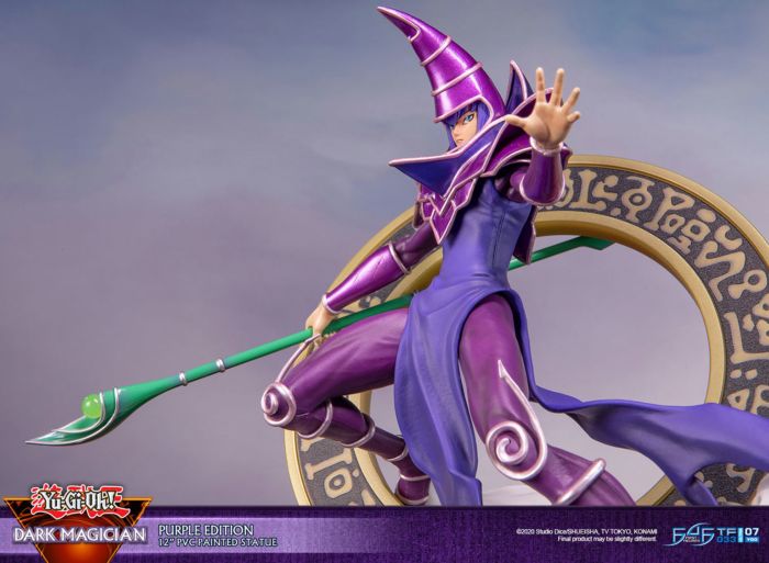 Yu-Gi-Oh! - Dark Magician Purple Edition 12” PVC Statue
