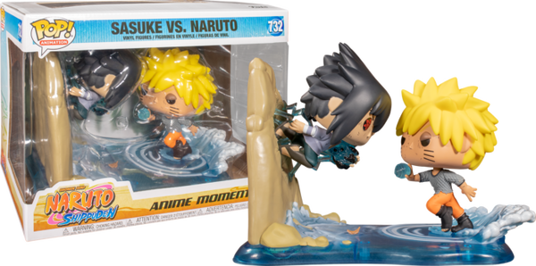Naruto: Shippuden - Naruto vs Sasuke TV Moments Pop! Vinyl Figure 2-Pack