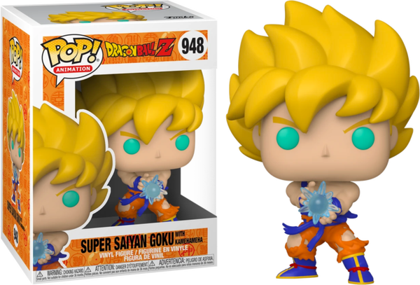 Dragon Ball Z - Super Saiyan Goku with Kamehameha Wave Pop! Vinyl Figure