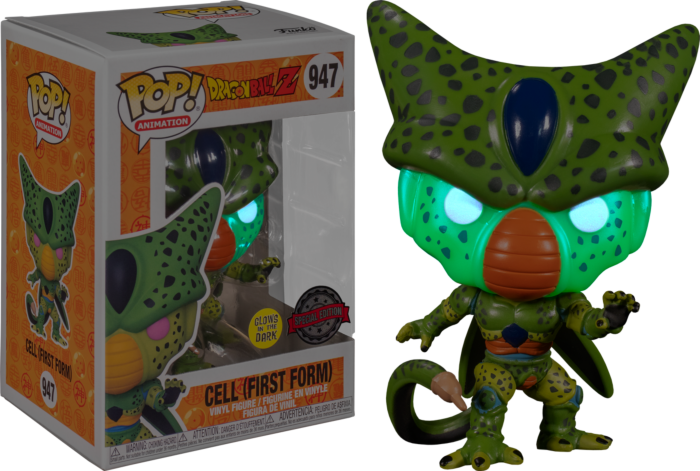 Dragon Ball Z - Cell First Form Glow in the Dark Pop! Vinyl Figure