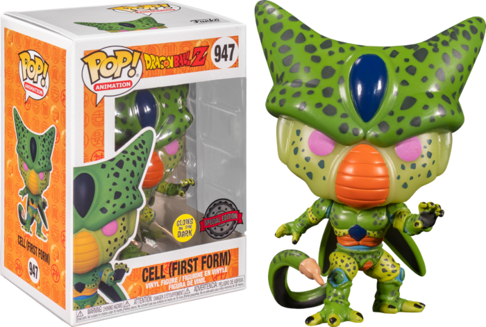 Dragon Ball Z - Cell First Form Glow in the Dark Pop! Vinyl Figure