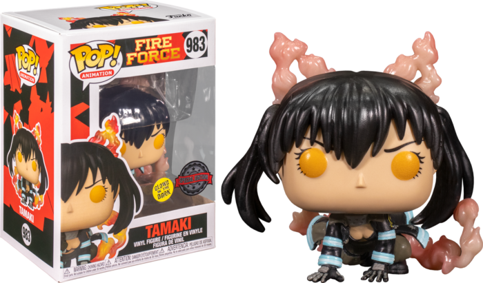 Fire Force - Tamaki with Fire Glow in the Dark Pop! Vinyl Figure