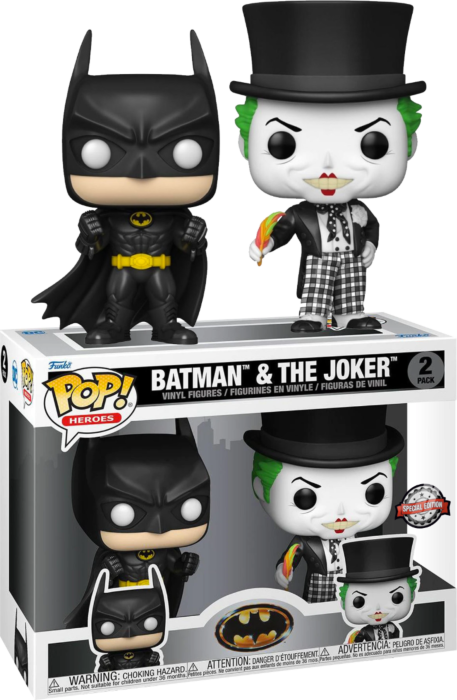 Batman (1989) - Batman & Joker MT Pop! 2pk RS