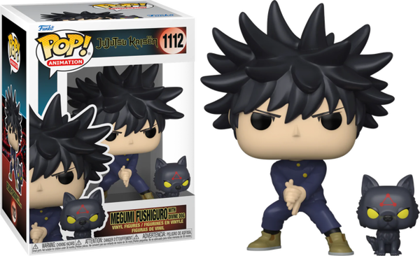 Jujutsu Kaisen - Megumi Fushiguro with Divine Dog Pop! Vinyl Figure