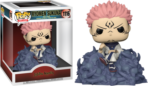 Jujutsu Kaisen - Ryomen Sukuna on Skulls Deluxe Pop! Vinyl Figure