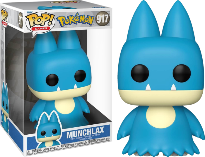 Pokemon - Munchlax 10” Jumbo Pop! Vinyl Figure