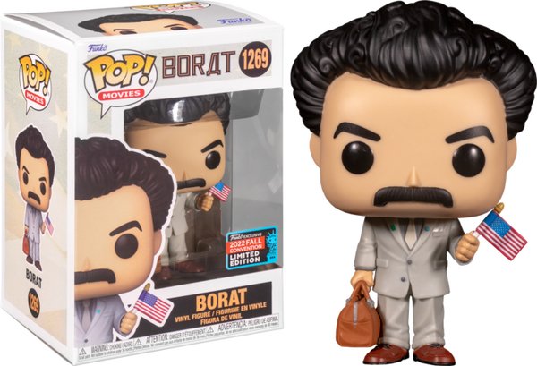 Borat Pop! Vinyl Figure 1269 NYCC 2022 Ex