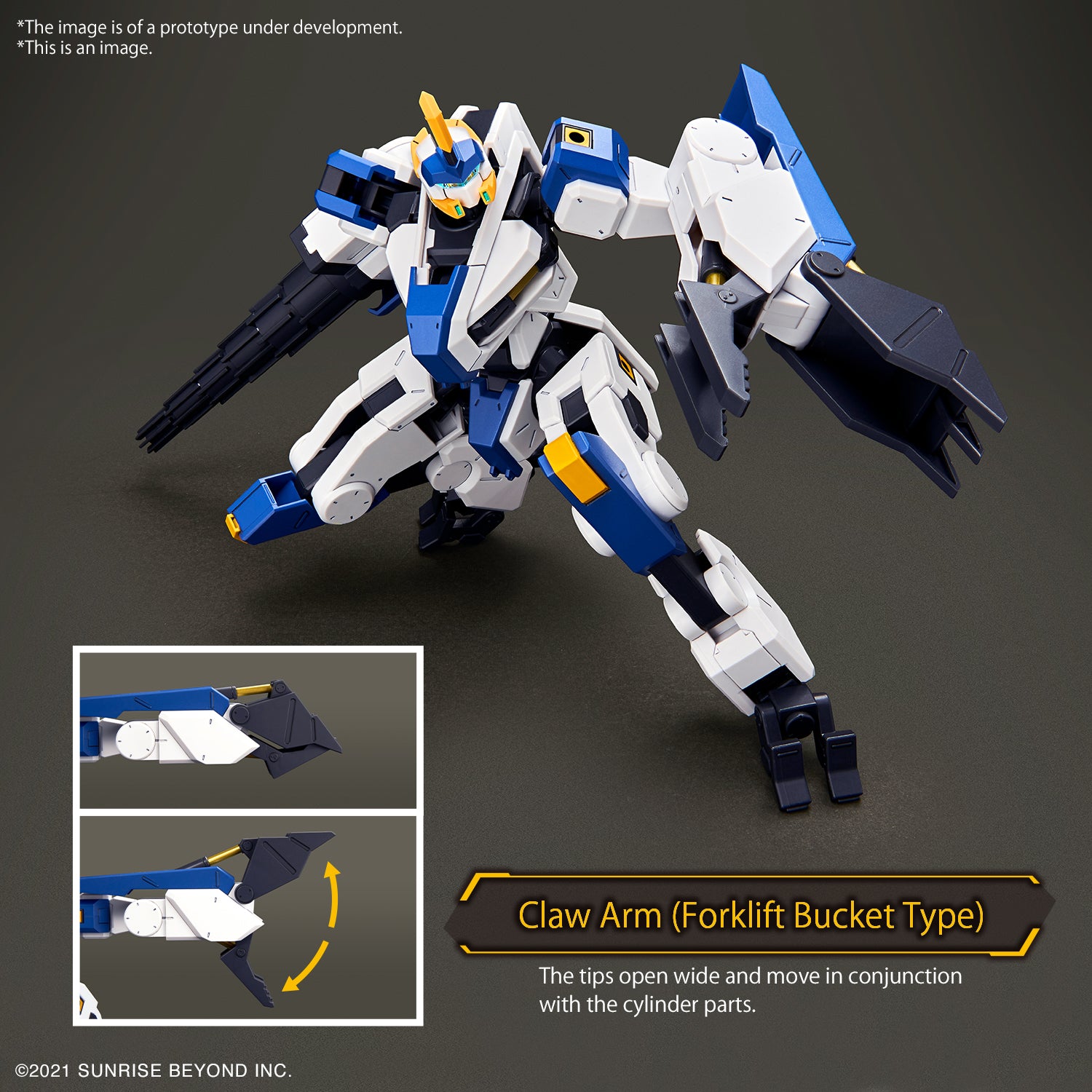 HG 1/72 MAILeS BYAKUCHI (DRILL&CLAW ARM)