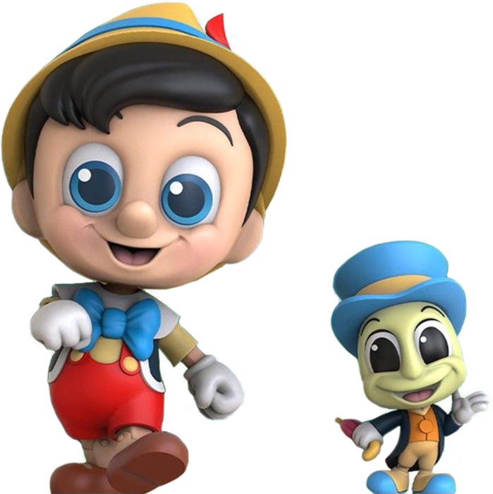 Pinocchio (1940) - Pinocchio & Jiminy Cosbaby