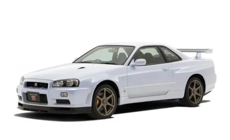 NISSAN BNR34 SKYLINE GT-R V spec II '00 White