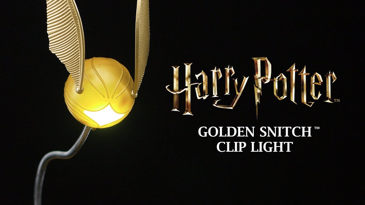 Harry Potter Golden Snitch Clip Light