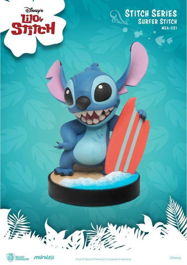 Beast Kingdom Lilo & Stitch – Stitch Series Figure- Mini Egg Attack- Surfer Stitch