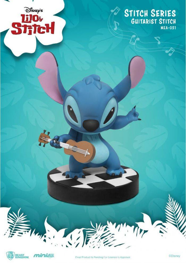 Beast Kingdom Lilo & Stitch – Stitch Series Figure- Mini Egg Attack- Guitarist Stitch