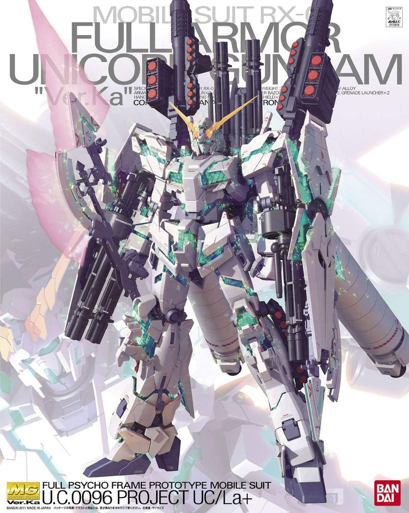 MG 1/100 RX-0 FULL ARMOR  UNICORN GUNDAM VER. Ka