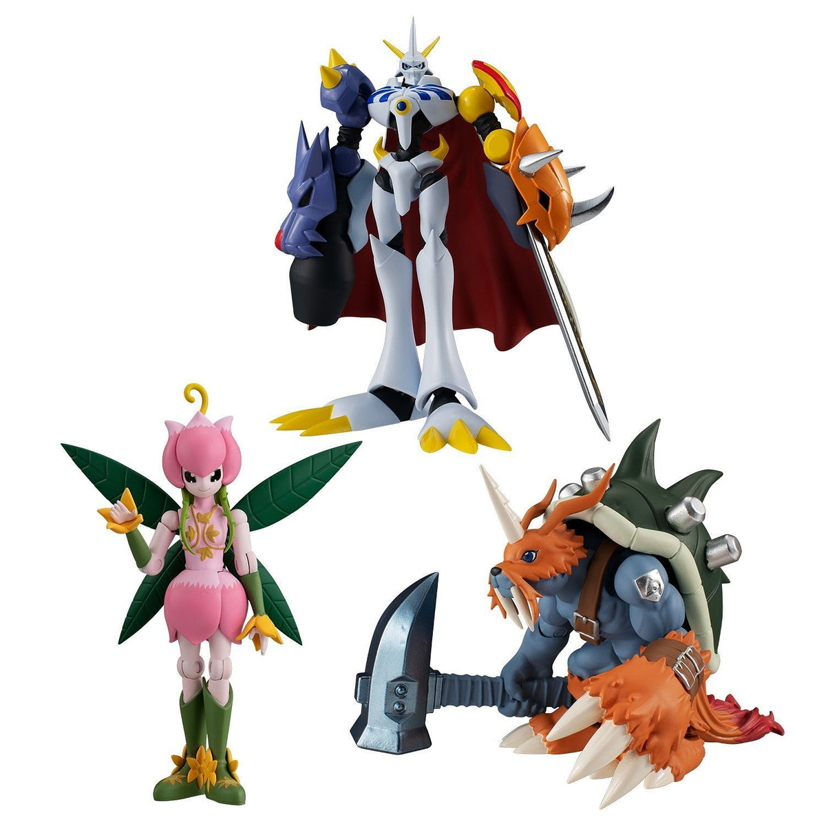 Figurine Digimon MagnaAngemon Shodo 2021 - Bandai, Plastique, Posable, MISB Neuf