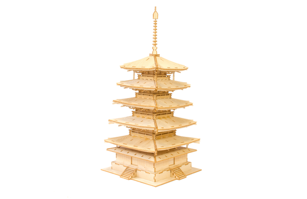 Five - Story Pagoda Puzzle - Ki Gu Mi - Wooden Art
