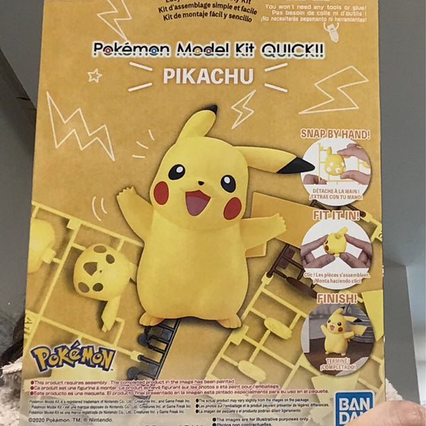 Bandai Pokémon model kit quick!! Pikachu