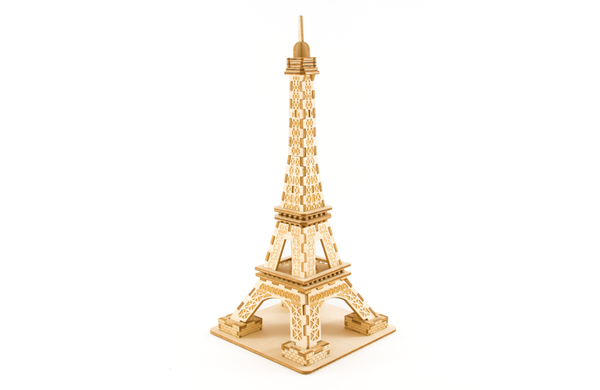 Eiffel Tower Puzzle (Small)  - Ki Gu Mi - Wooden Art