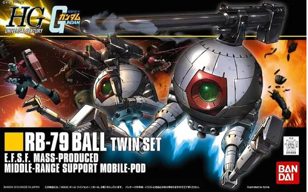 Bandai 1/144 HGUC Ball Twin Set