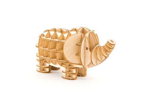 Elephant Puzzle - Ki Gu Mi - Wooden Art