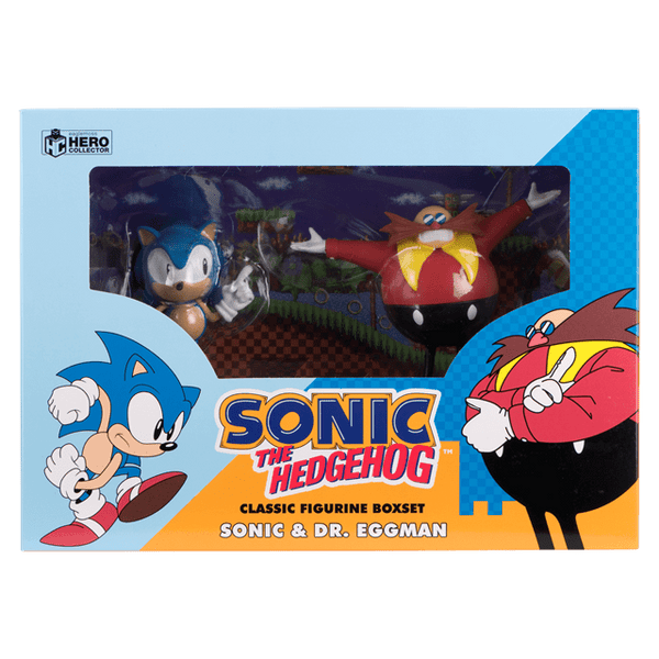 Sonic and Dr Eggman Figurine Set: Hero Collector