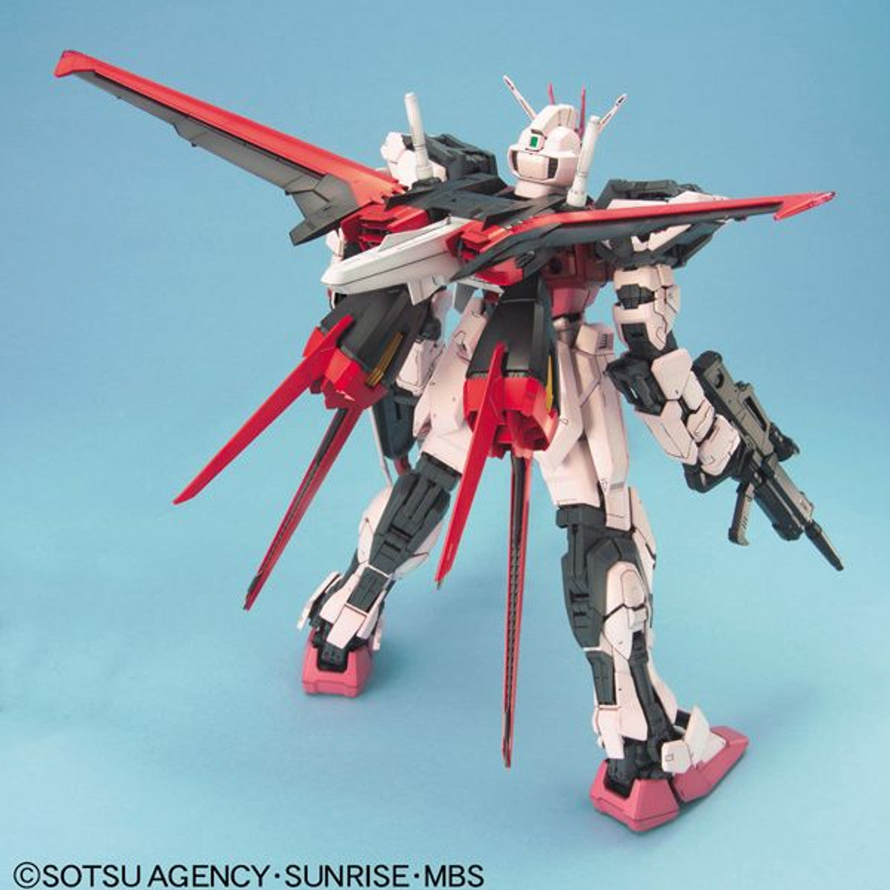 Gundam Seed : Perfect Grade 1/60 Scale Model Kit - MBF-02 Strike Rouge + Sky Grasper