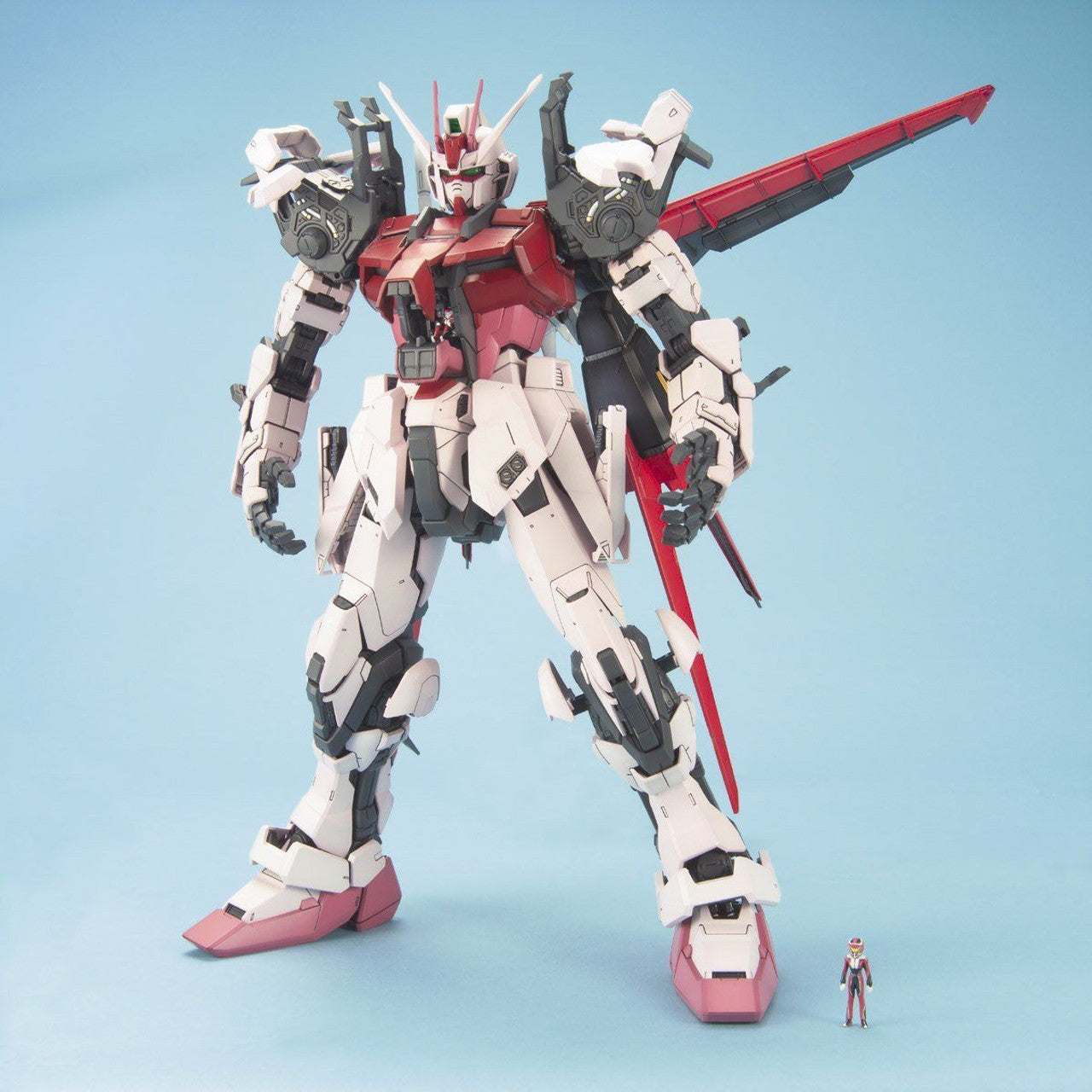 Gundam Seed : Perfect Grade 1/60 Scale Model Kit - MBF-02 Strike Rouge + Sky Grasper