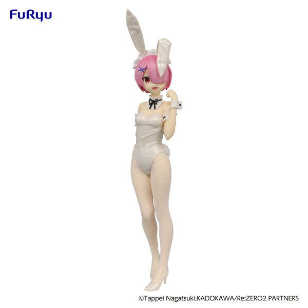 Re:ZERO Starting Life in Another World BiCute Bunnies Figure Ram White Pearl Color Version